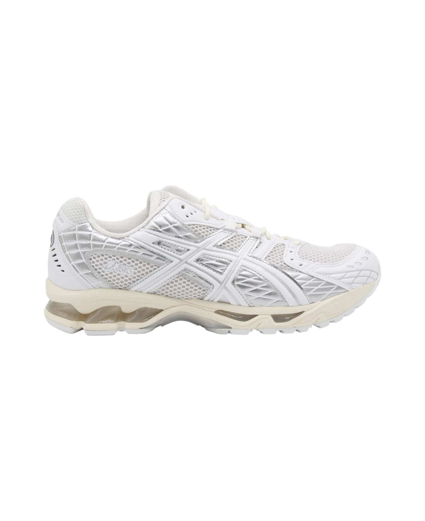 Asics White Gel Nimbus Sneakers - White/Pure Silver