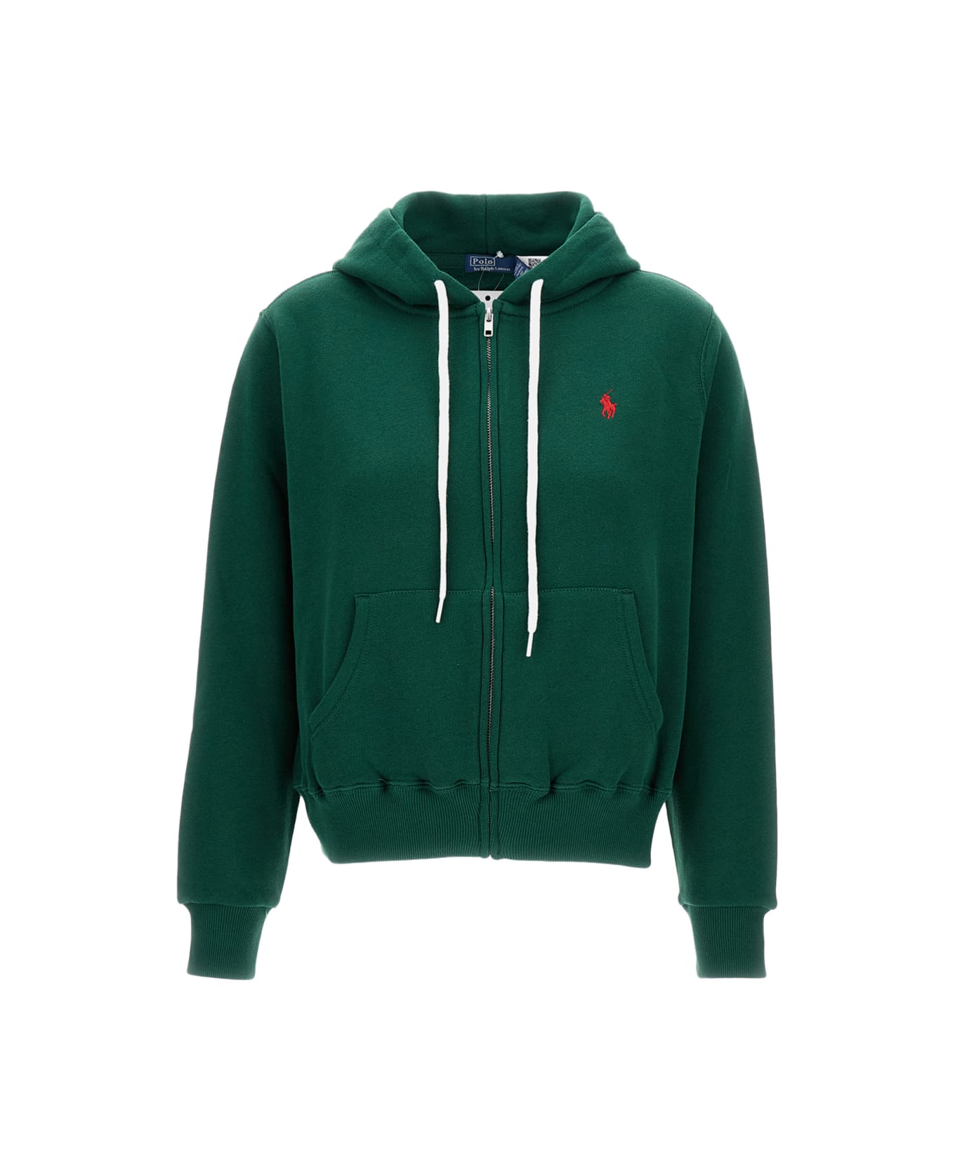 Ralph Lauren Zip-up Sweatshirt - NORTHWEST PINE