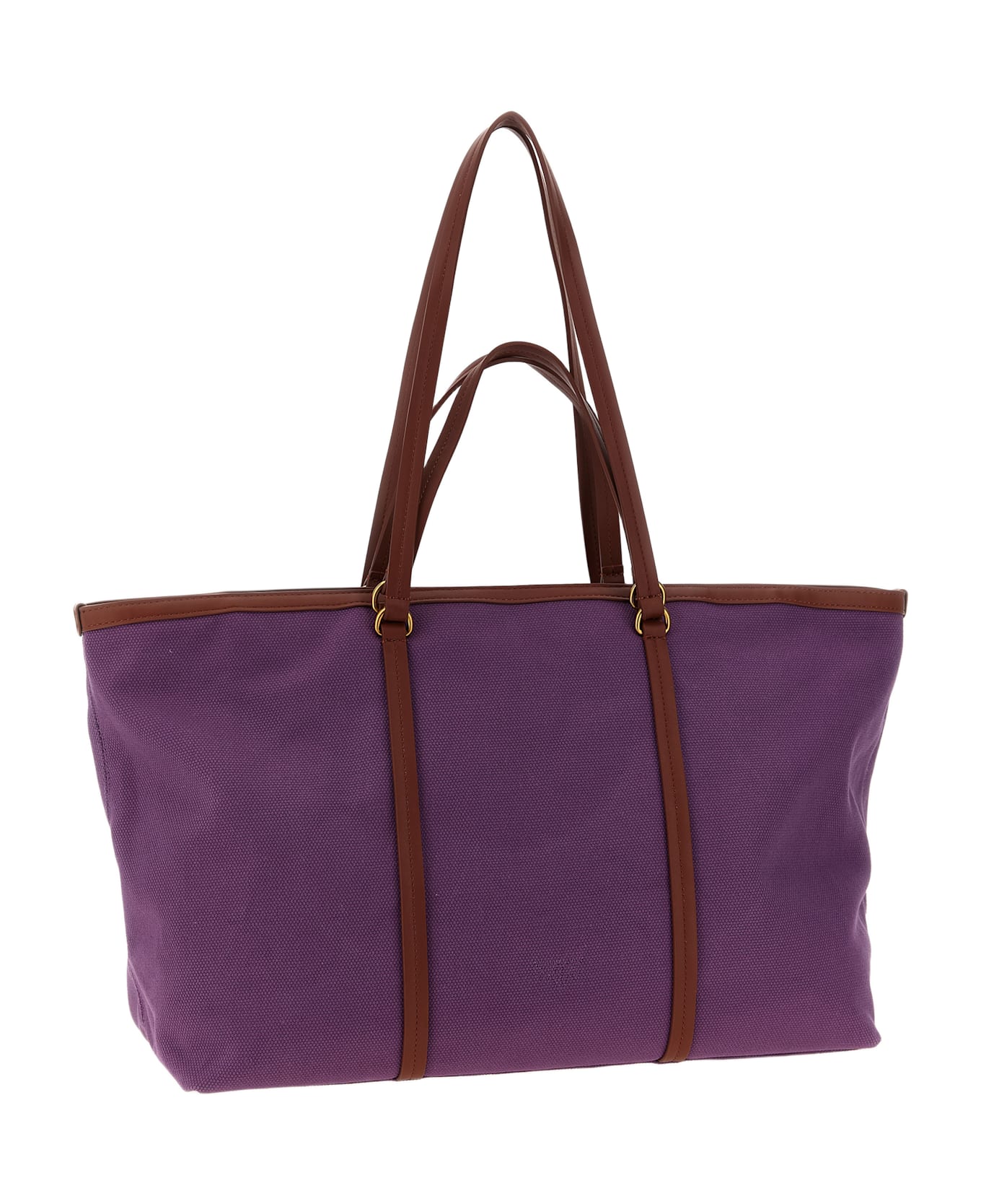 Pinko 
miranda
 Large Shopping Bag - Purple