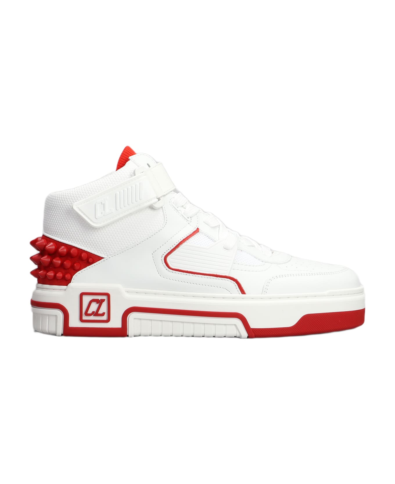 Christian Louboutin 'astroloubi Mid' Sneakers - White/loubi スニーカー