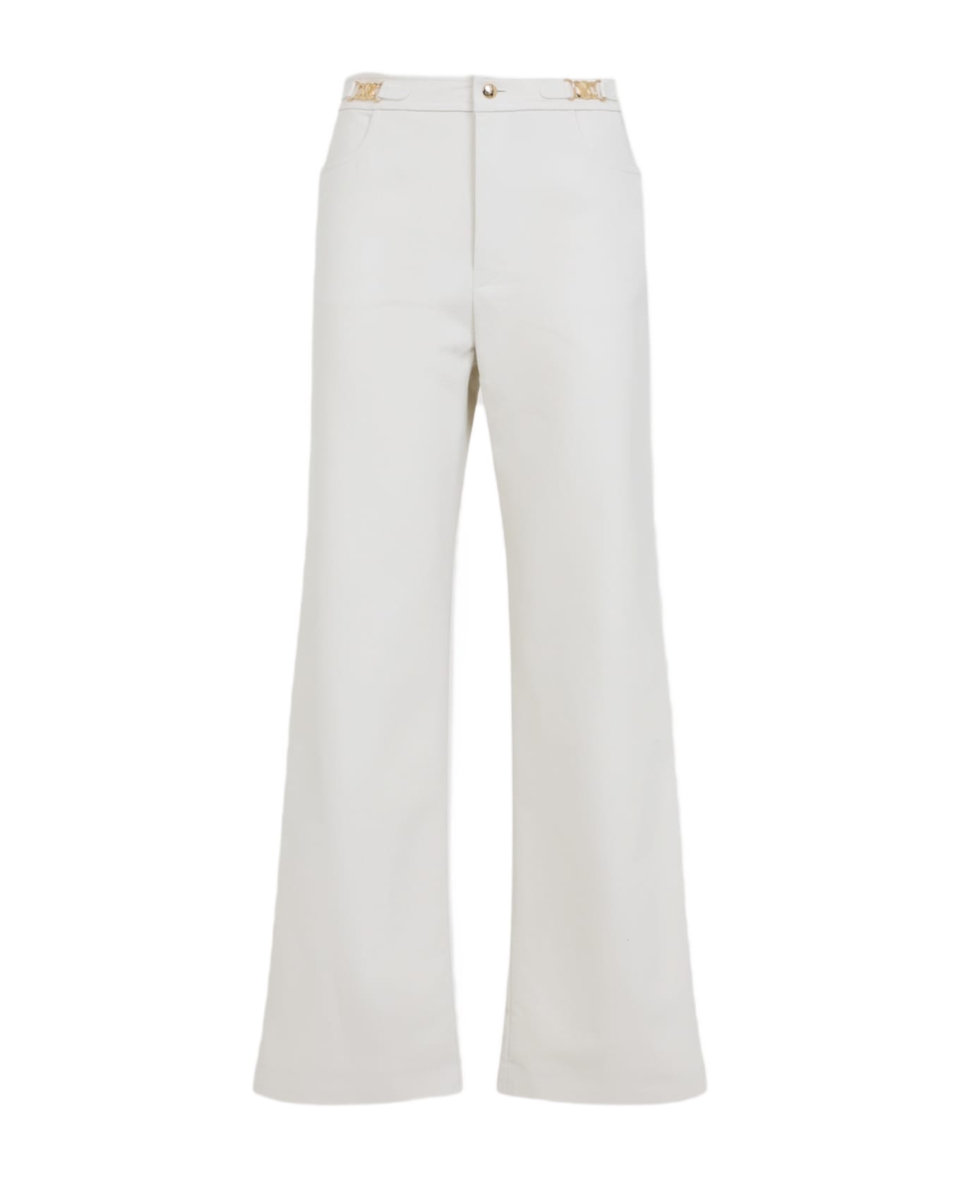 Celine Signature Triomphe Pants - Ow Off White