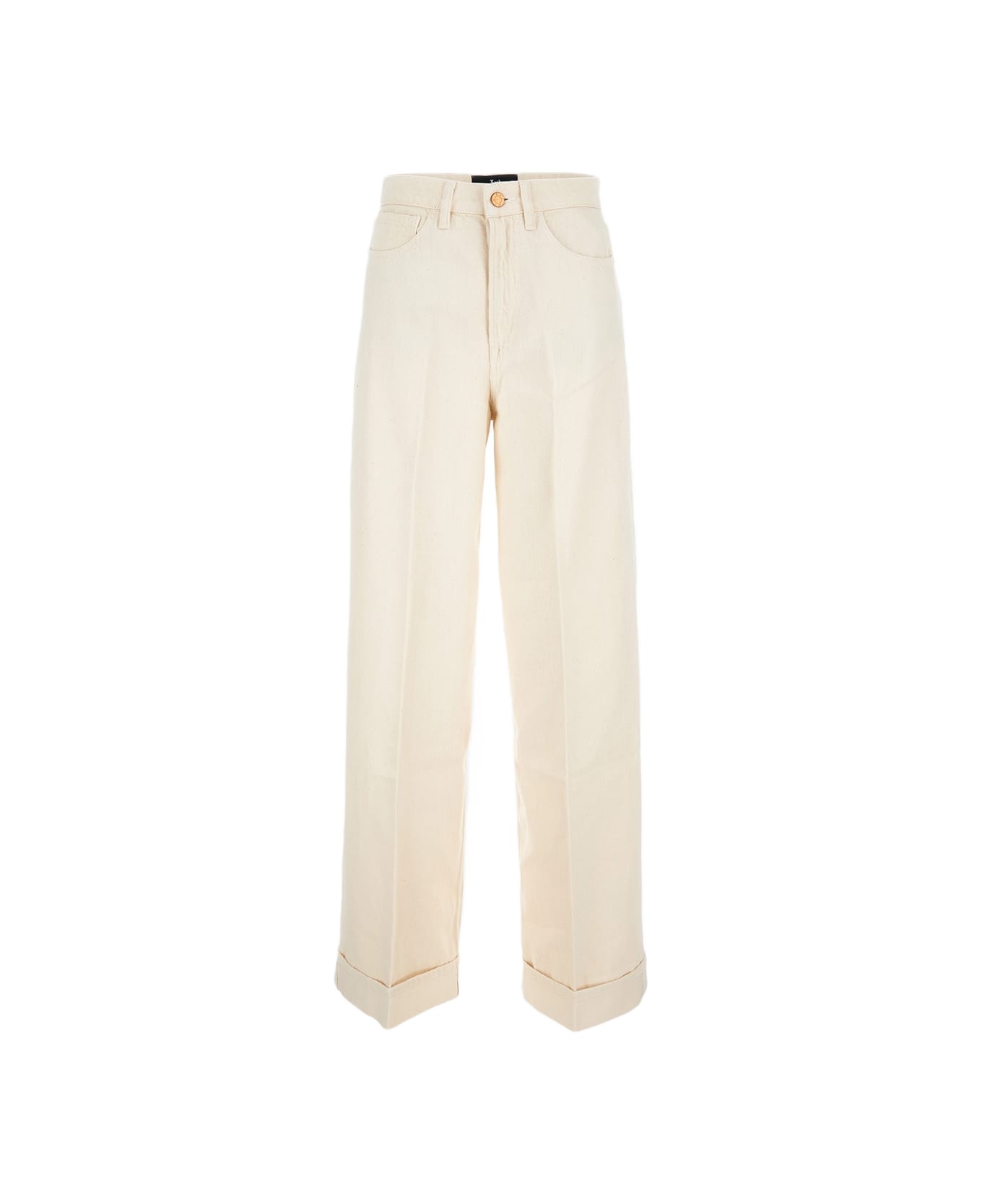 3x1 Jeans Flip Cuffed - White