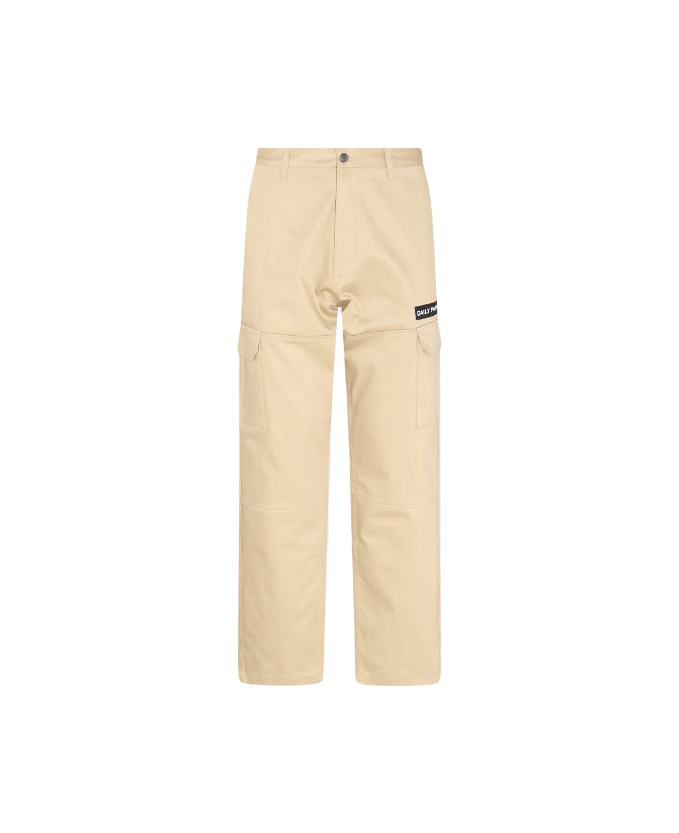Daily Paper Beige Cotton Pants - TWILL BEIGE ボトムス