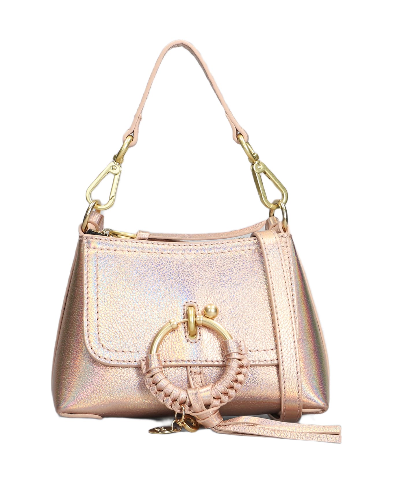 See by Chloé Joan Mini Shoulder Bag In Rose-pink Leather - rose-pink ショルダーバッグ