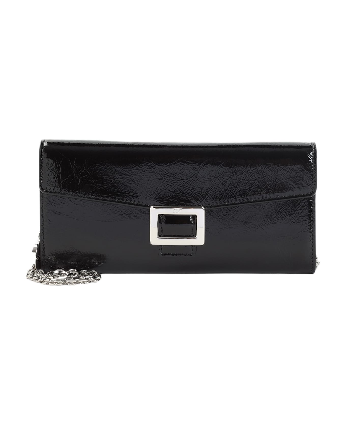 Roger Vivier Belle Clutch - Nero