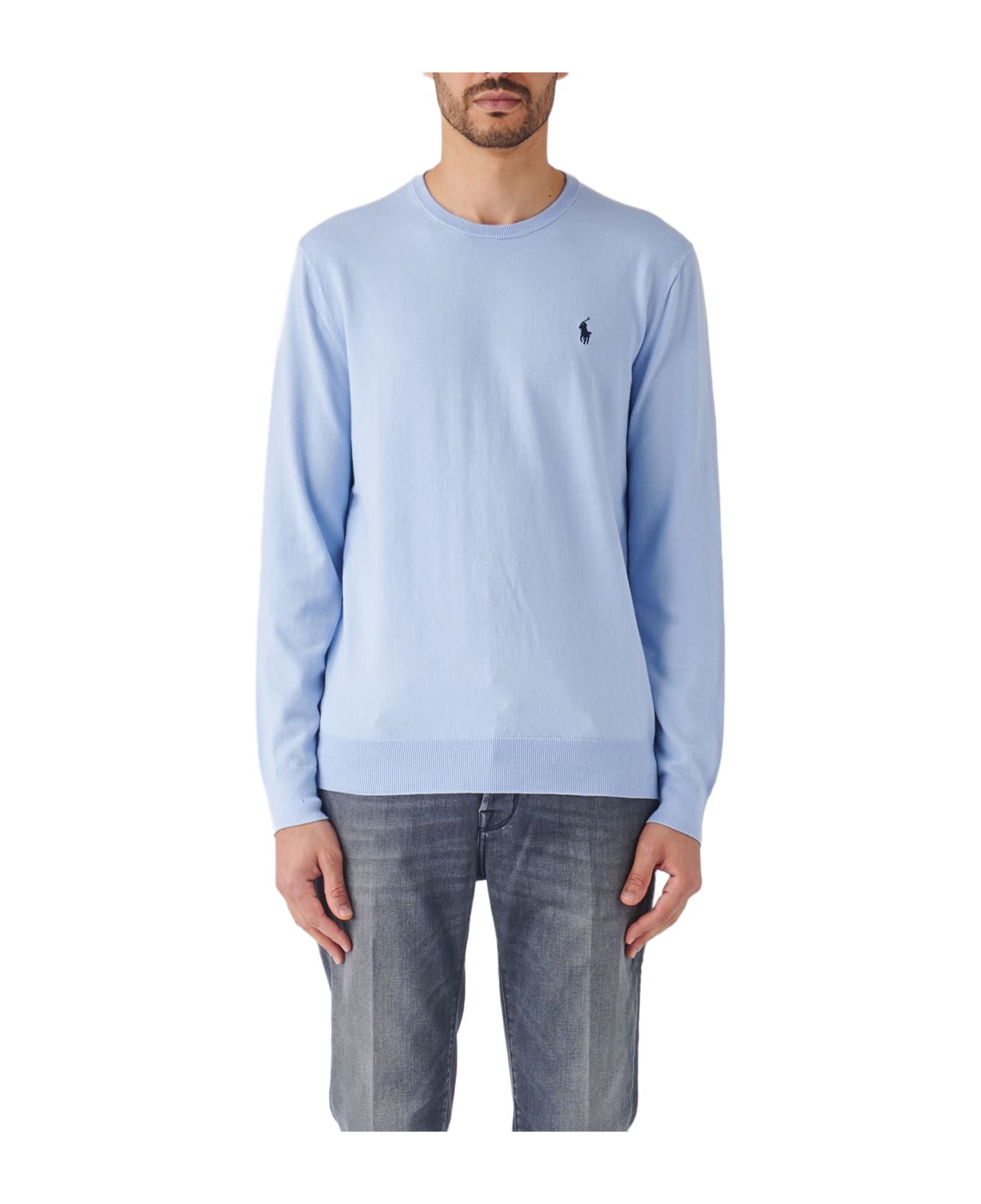 Polo Ralph Lauren Short Sleeve Sweater Sweater - CIELO
