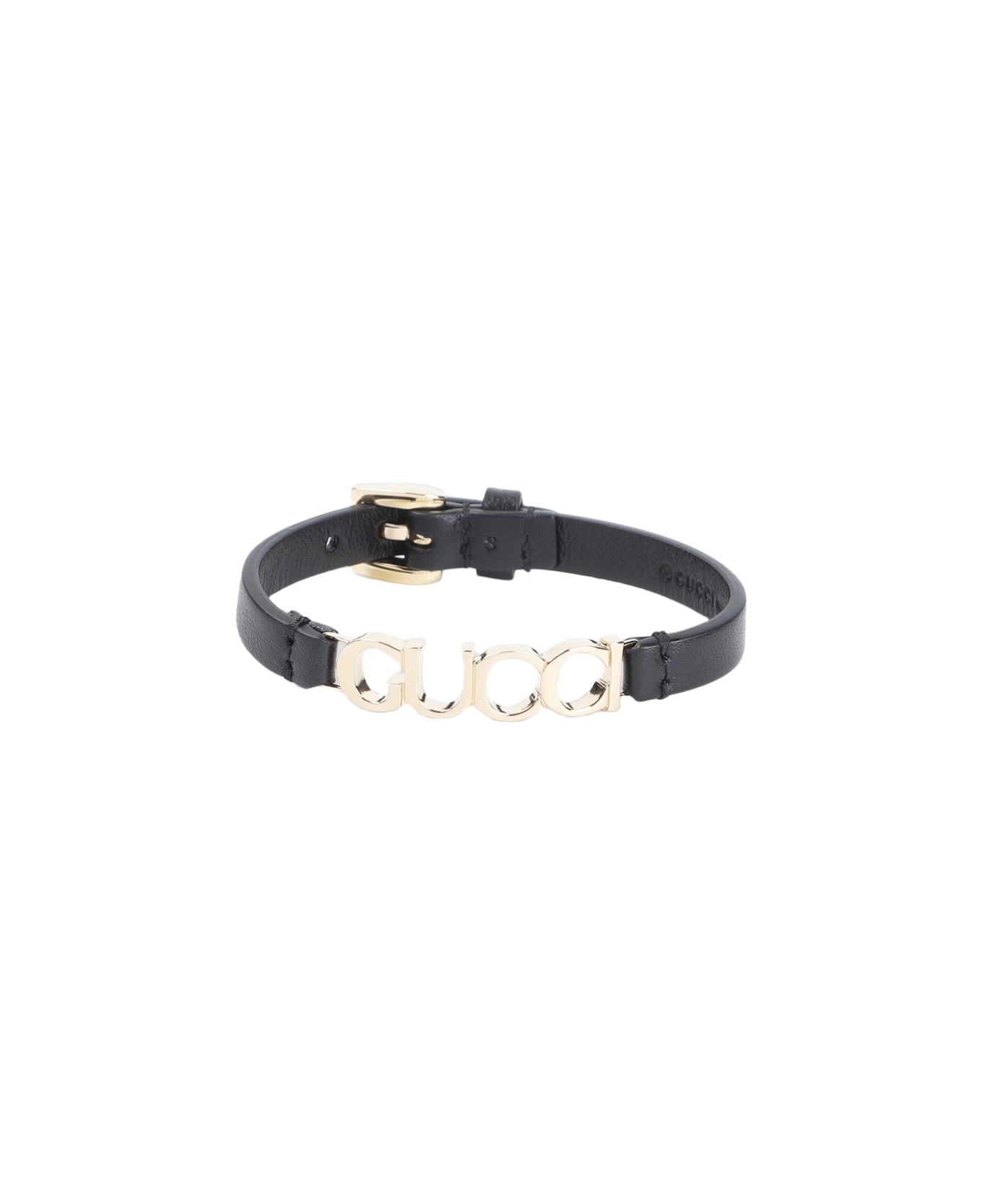 Gucci Leather Bracelet - Black