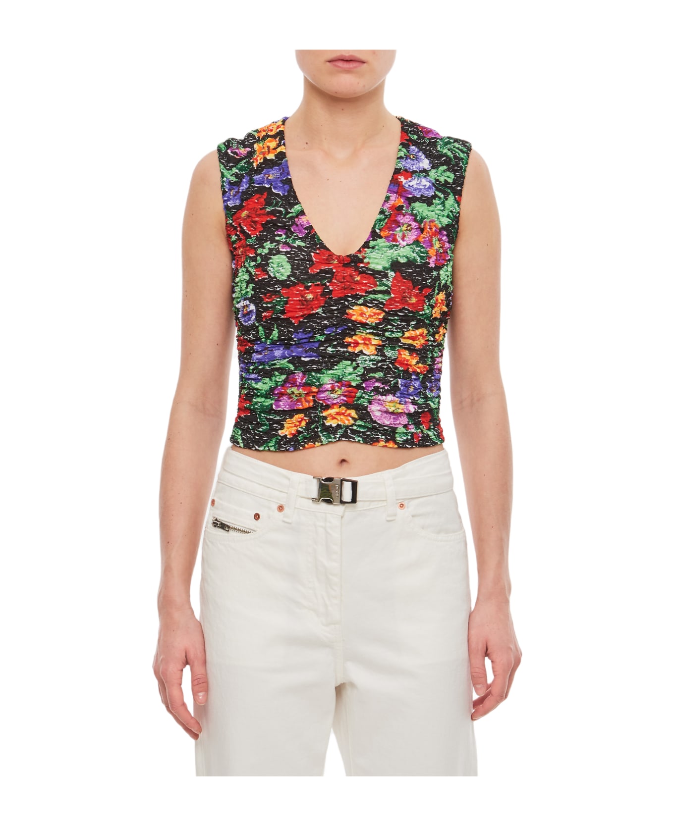Collina Strada Maisie Jersey Top - MultiColour