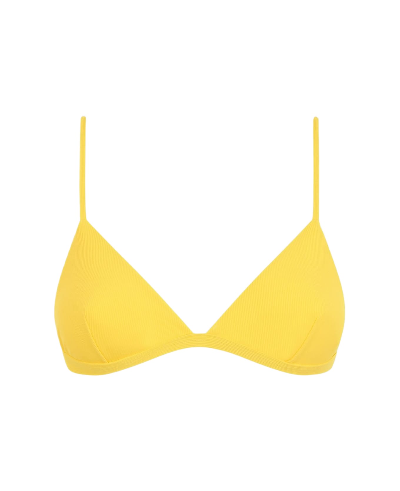 MC2 Saint Barth Ribbed Yellow Triangle - YELLOW