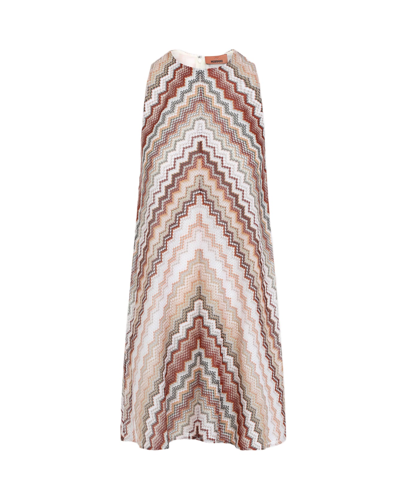 Missoni Sleeveless Mini Dress - Bb Multibrown