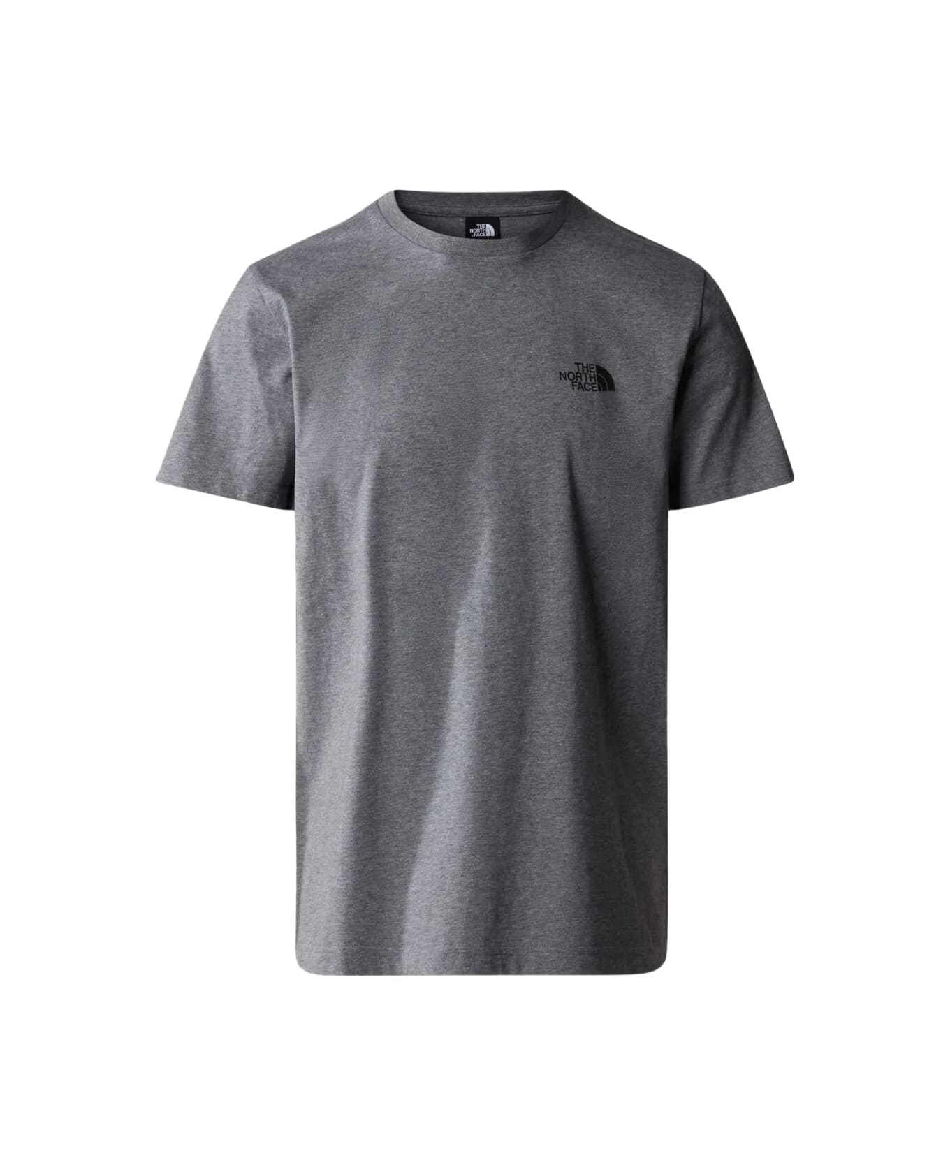 The North Face M S/s Simple Dome Tee - Tnf Medium Grey Heather