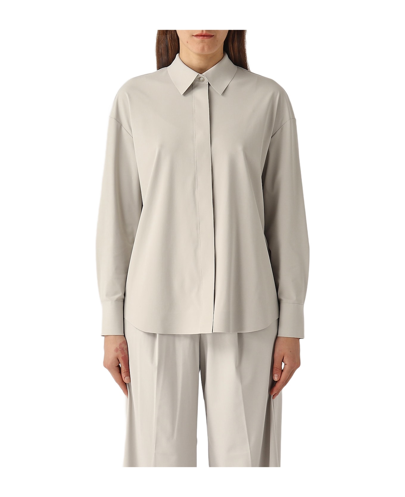 Max Mara Lepanto Shirt - GHIACCIO