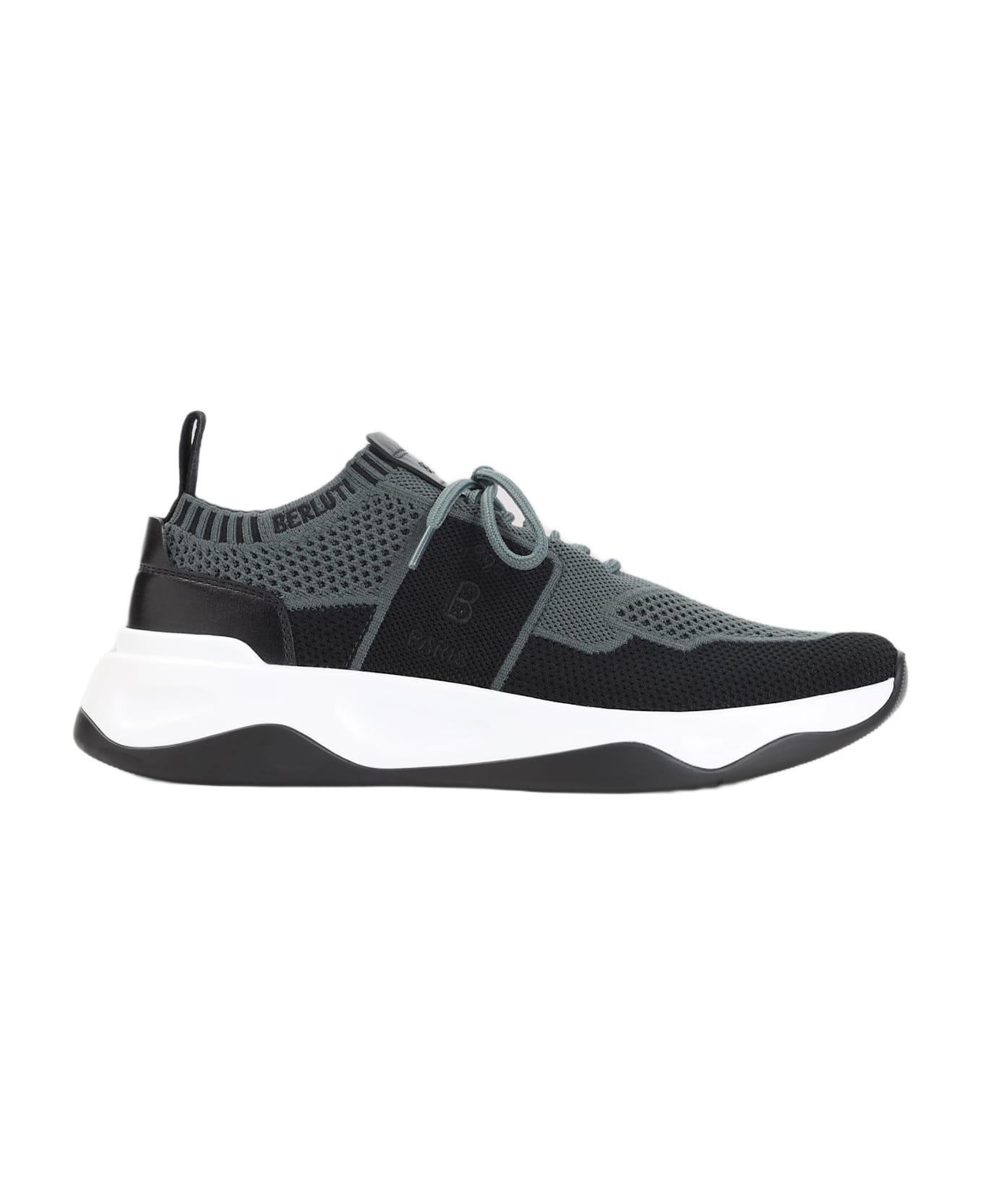 Berluti Textile Sneakers - Tempest Black