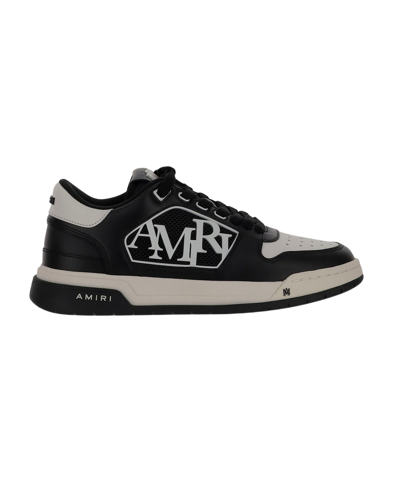 AMIRI Leather Sneakers With Logo - Red