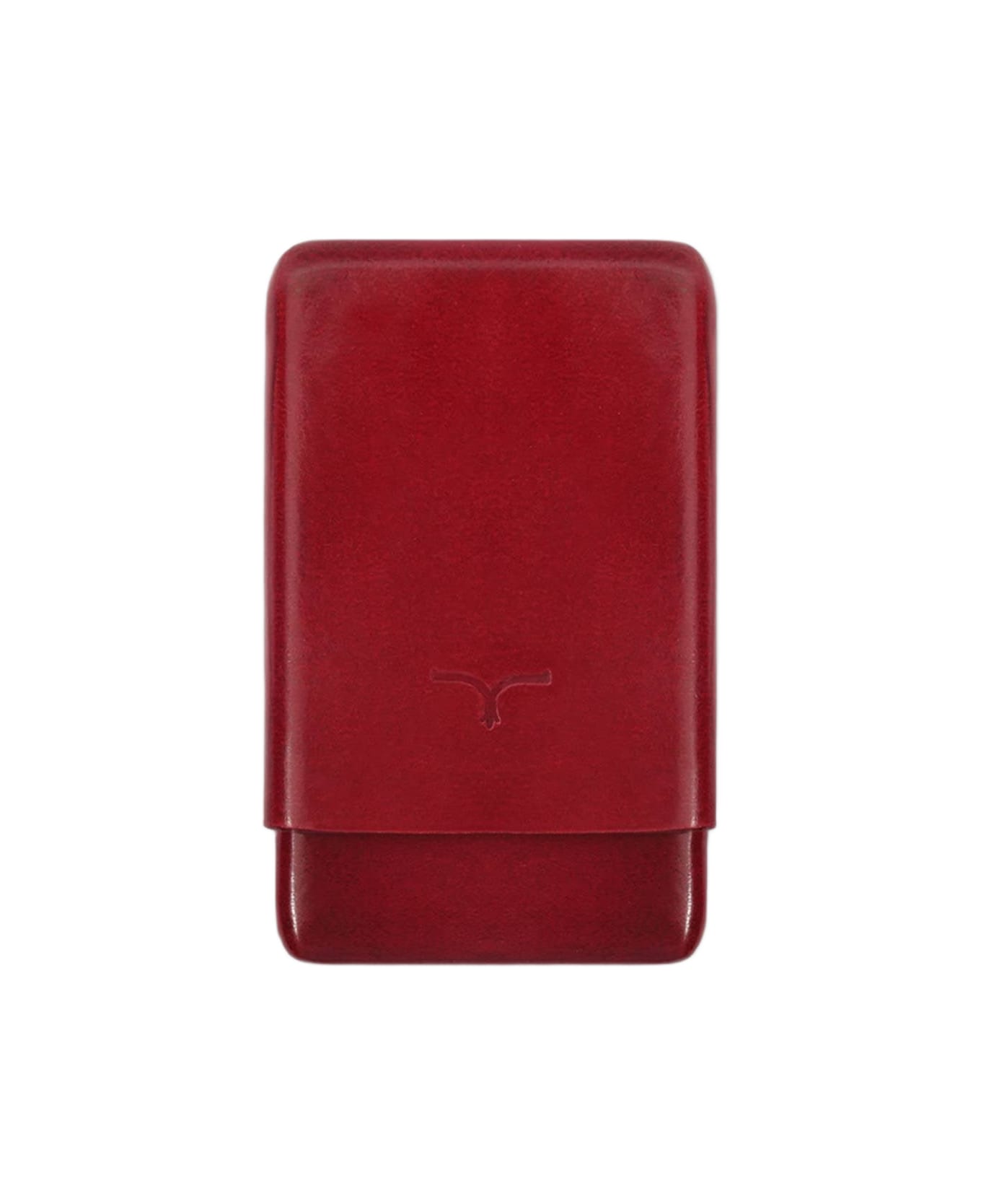 Larusmiani Cardholder Wallet - Red