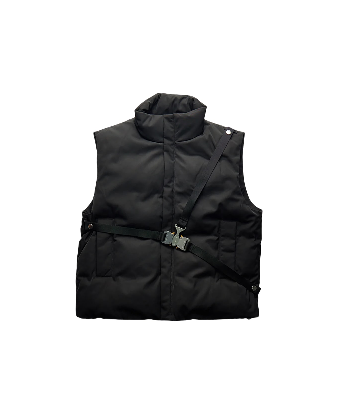 1017 ALYX 9SM Tricon Vest - X Black nylon vest with buckle - Tricon vest X - Nero