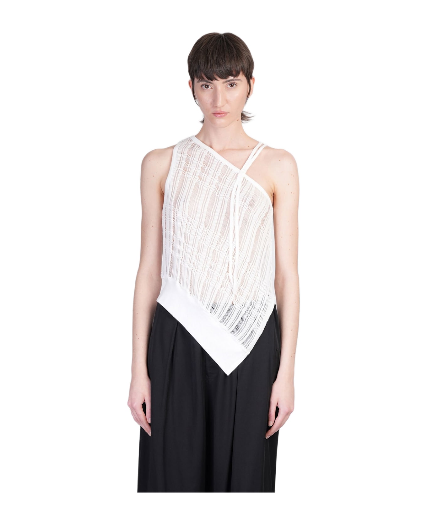 Yohji Yamamoto Topwear In White Cotton - white