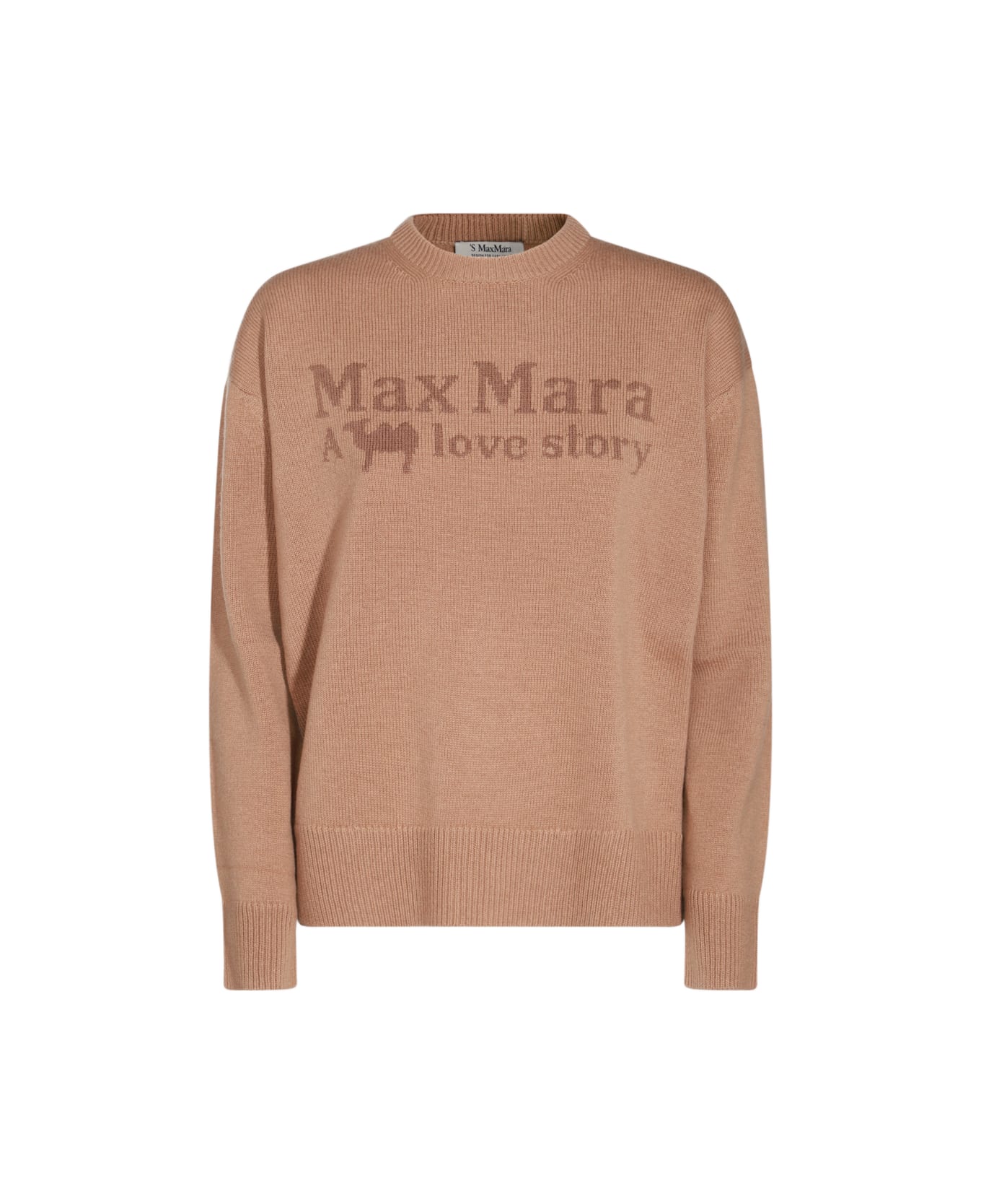 
S Max Mara Camel Veronica Knitwear - Brown