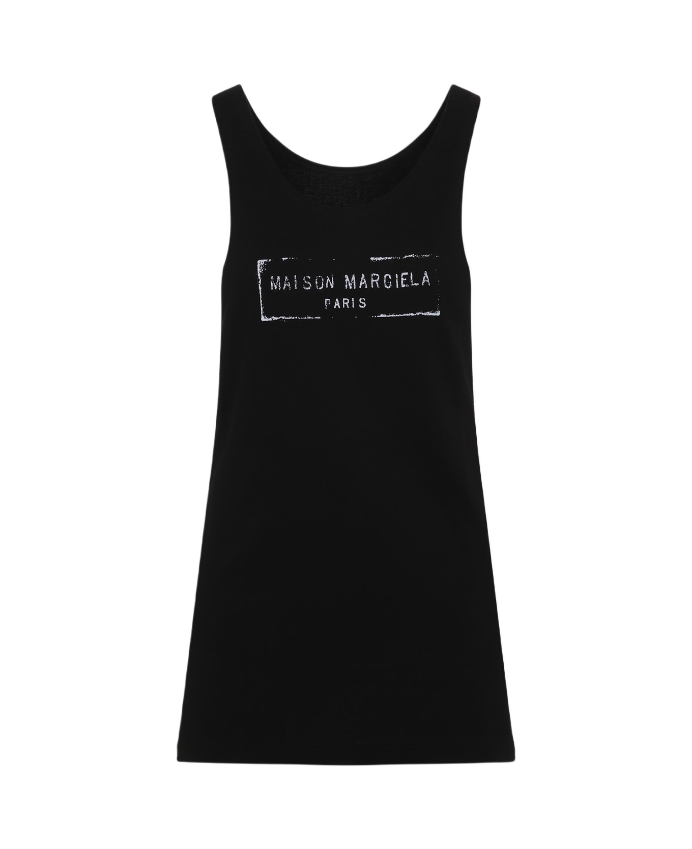 Maison Margiela Viscose Top - Black