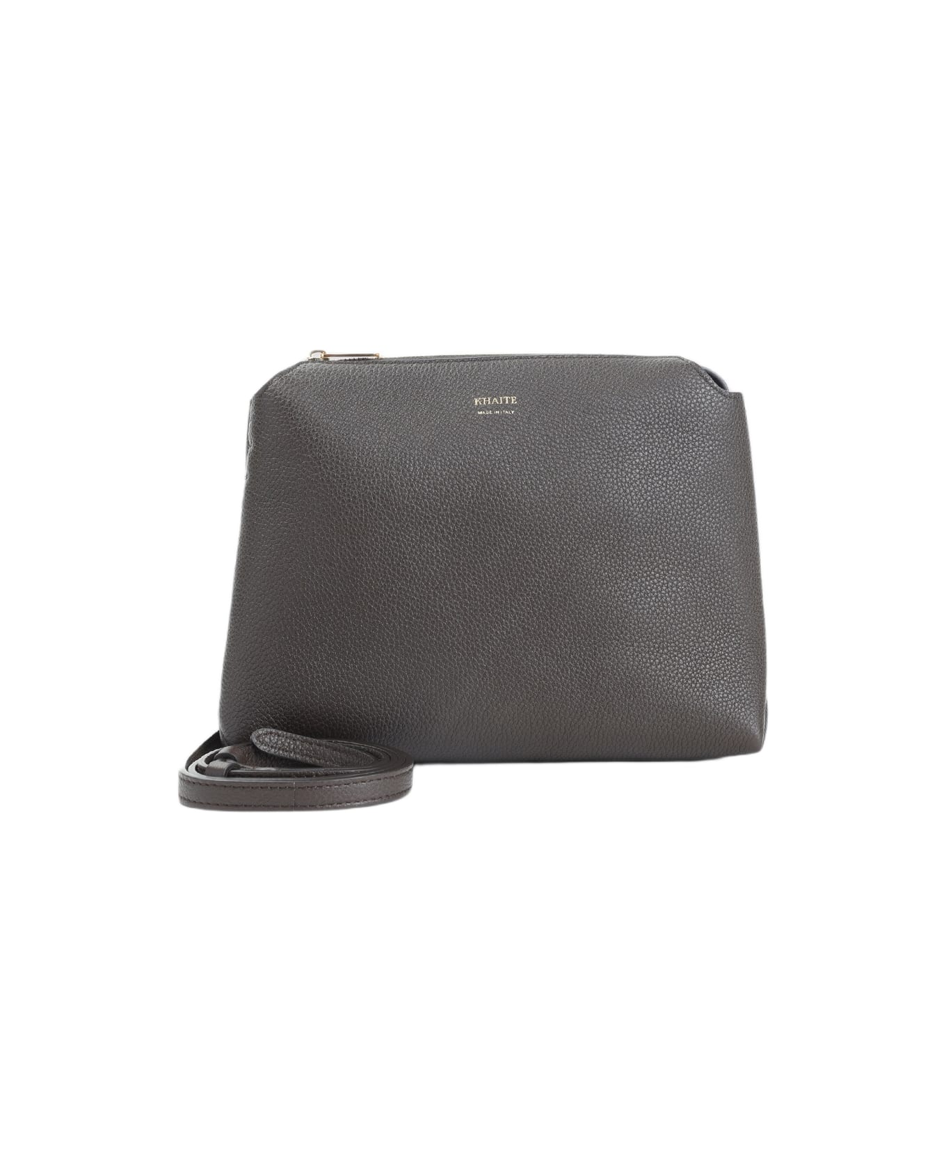 Khaite Lina Medium Crossbody Bag - Espresso