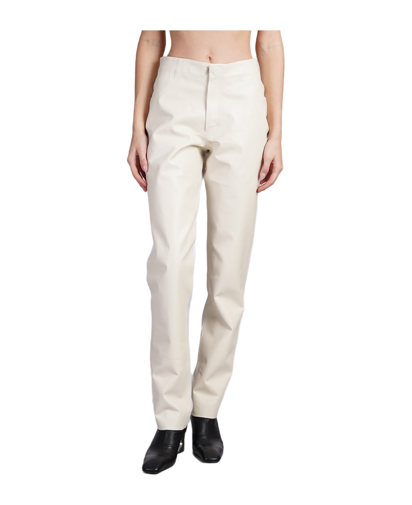 Marni Pants In Beige Wool - beige