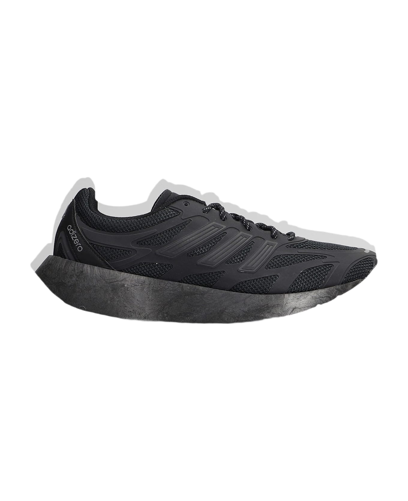 Adidas Adizero Aruku Sneakers In Black Fabric - black