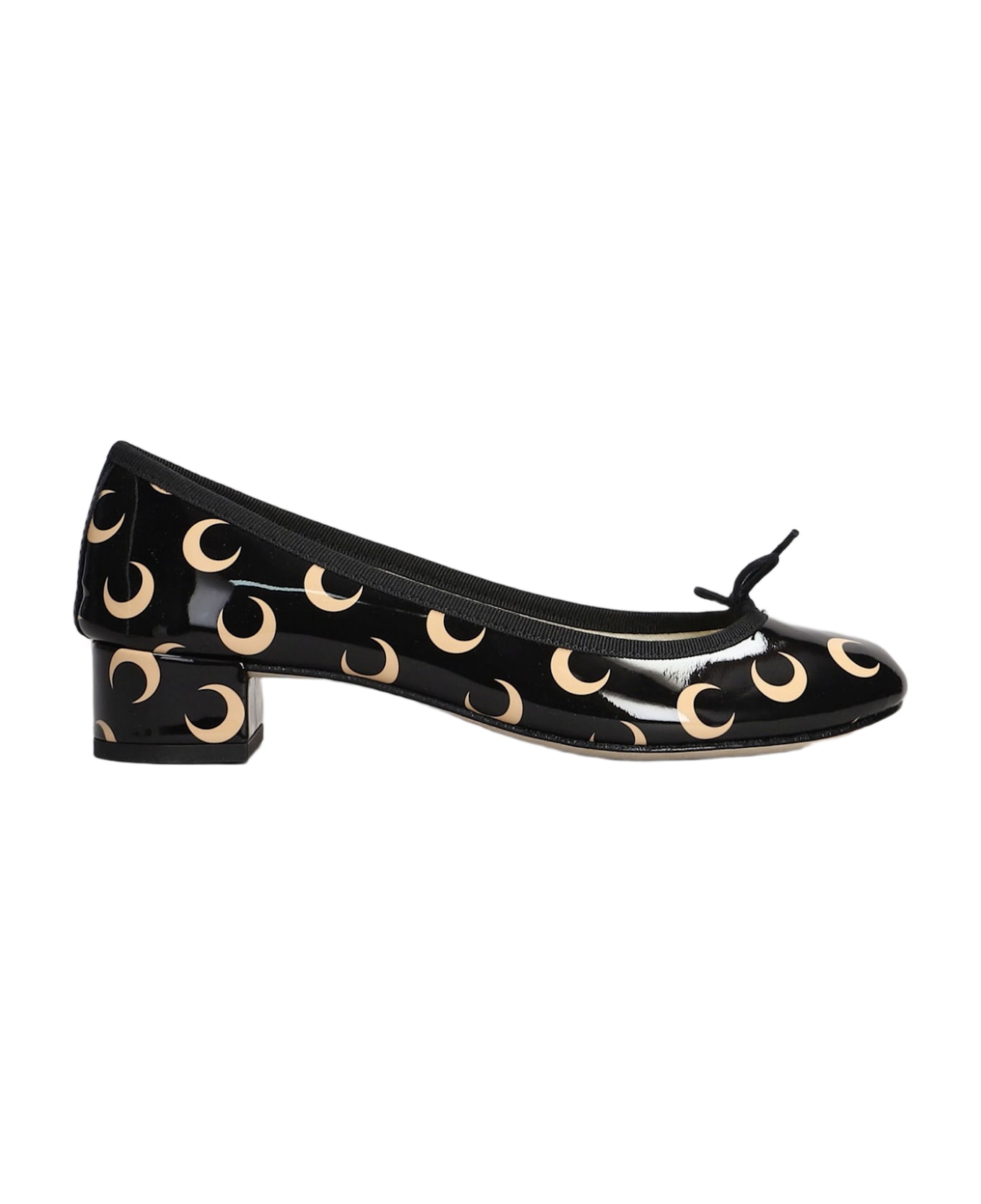 Repetto Camille Pumps In Black Leather - black