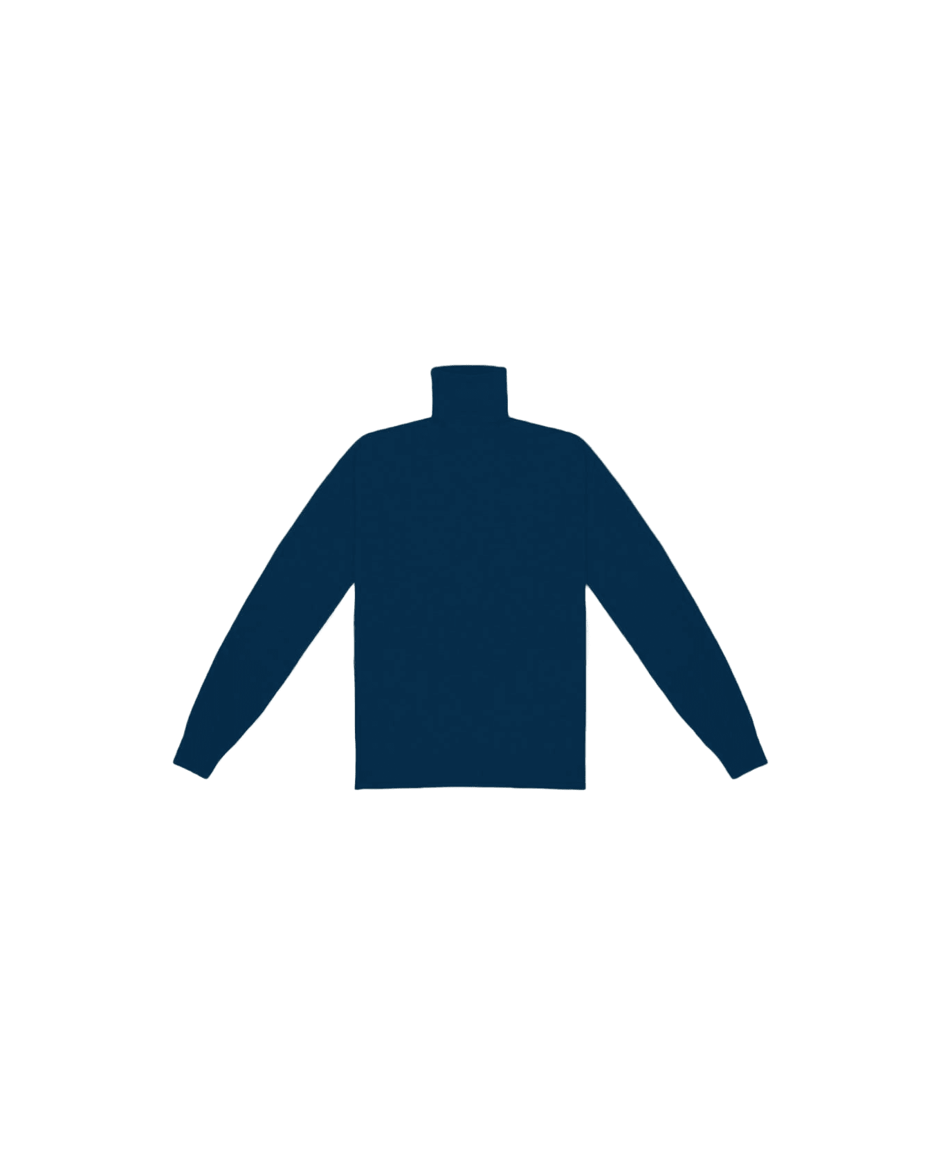 Larusmiani Turtleneck Sweater Pullman Sweater - Blue