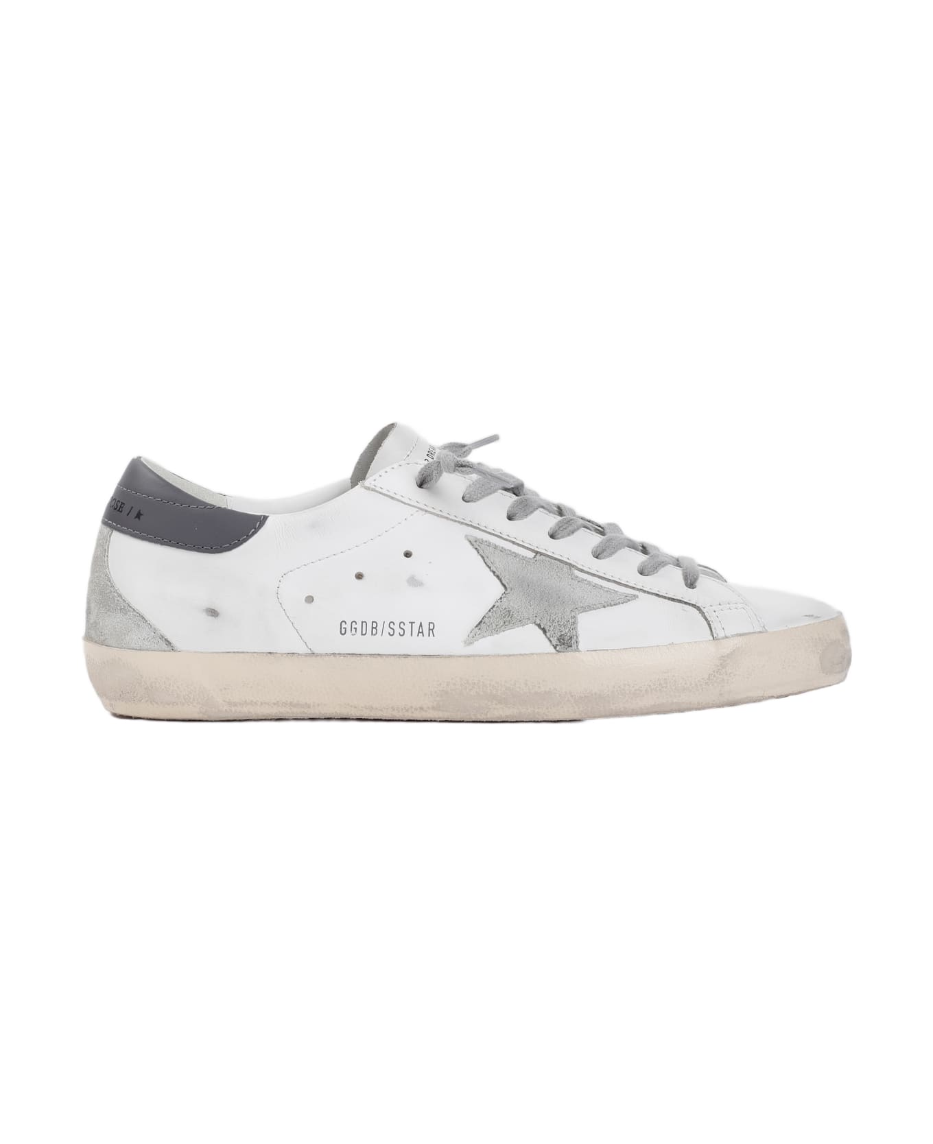 Golden Goose Superstar Sneakers - White Ice Dark Gray
