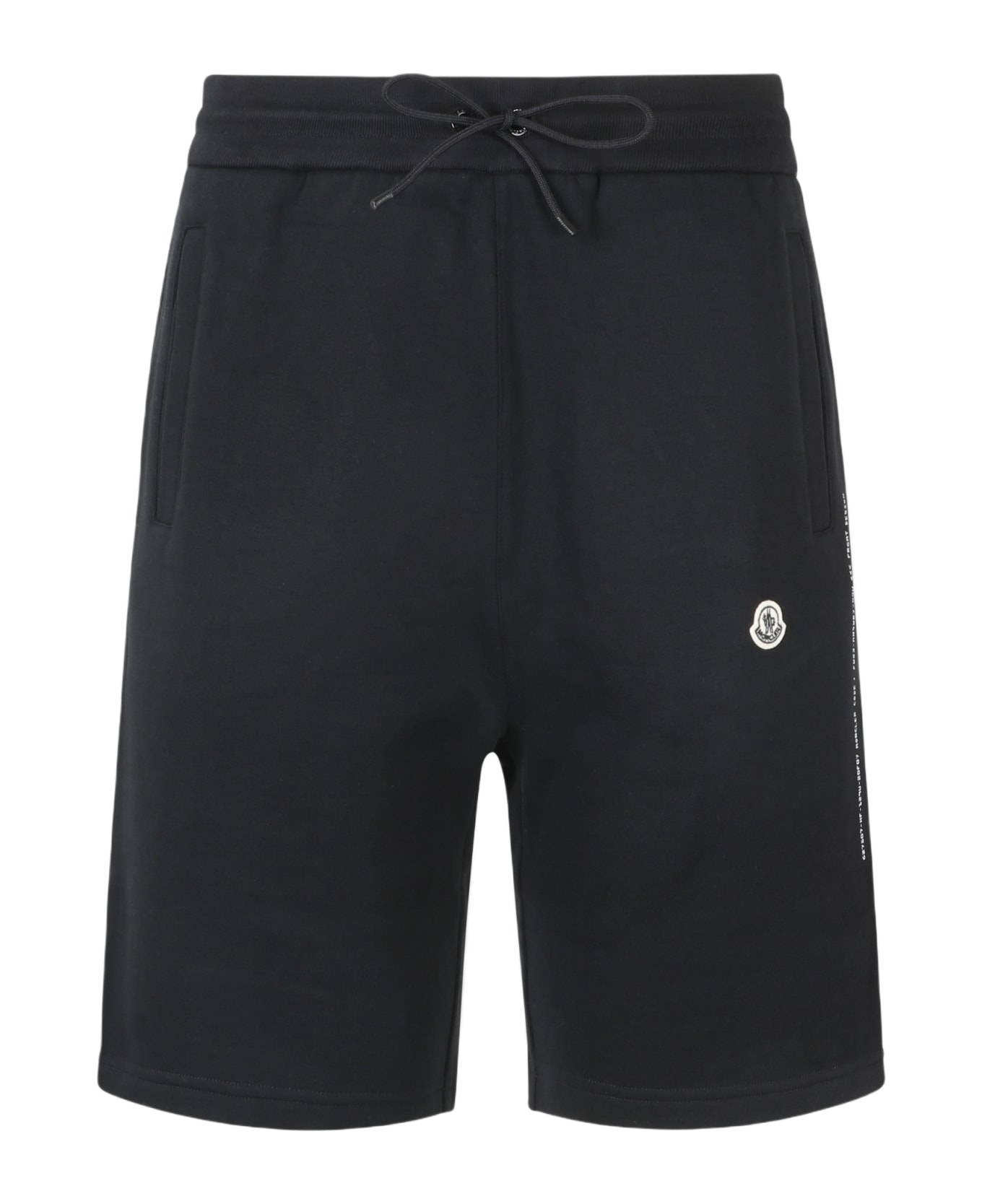 Moncler Genius Jersey Bermuda Shorts - Black