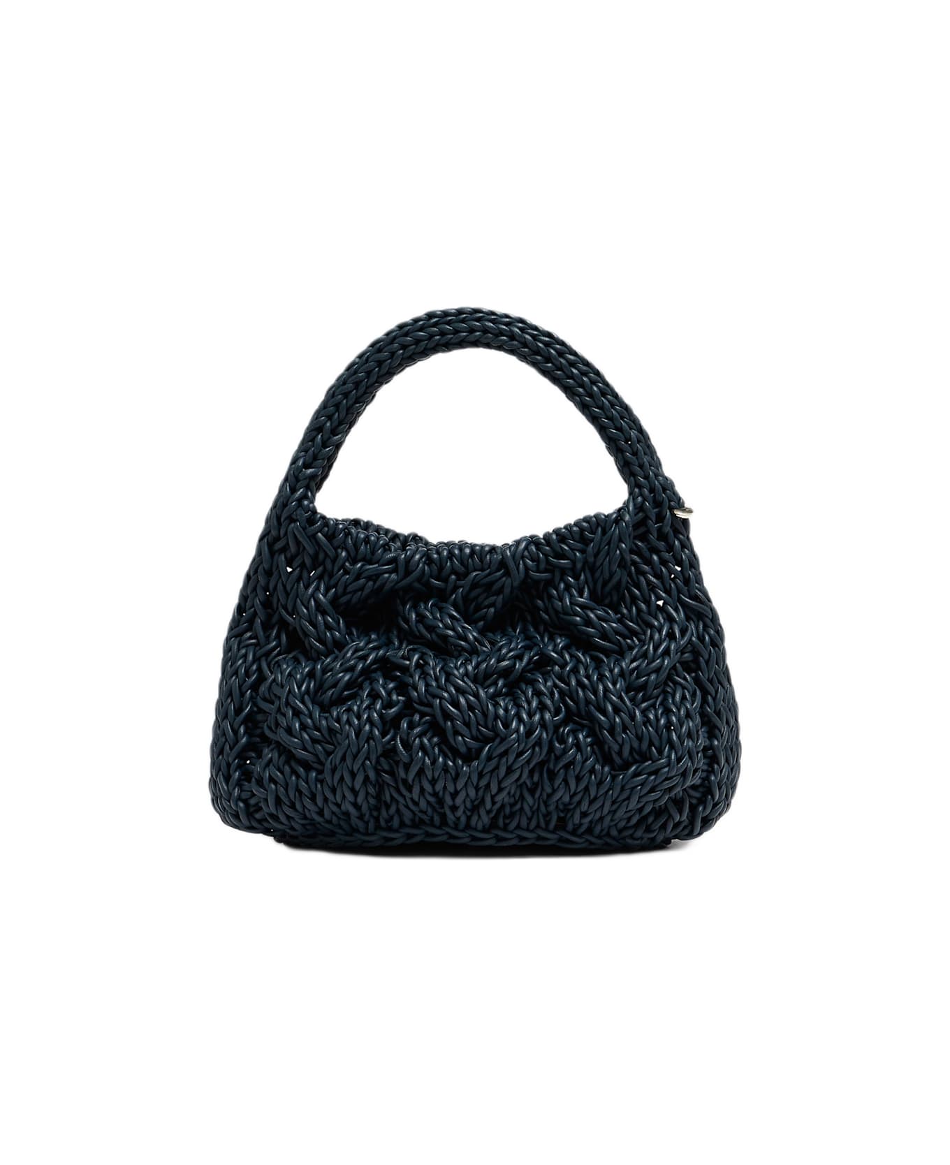 J.W. Anderson Small Cable Knit Bag - Black