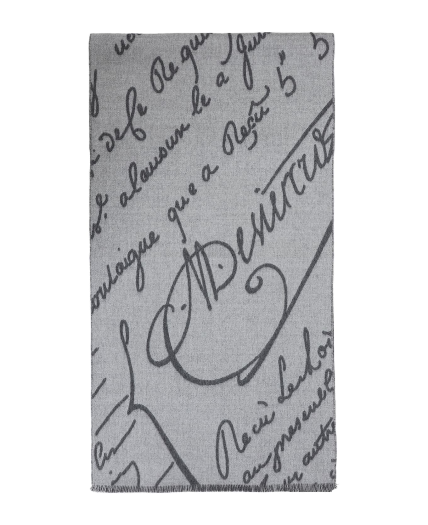 Berluti Wool Scarf - Light Grey