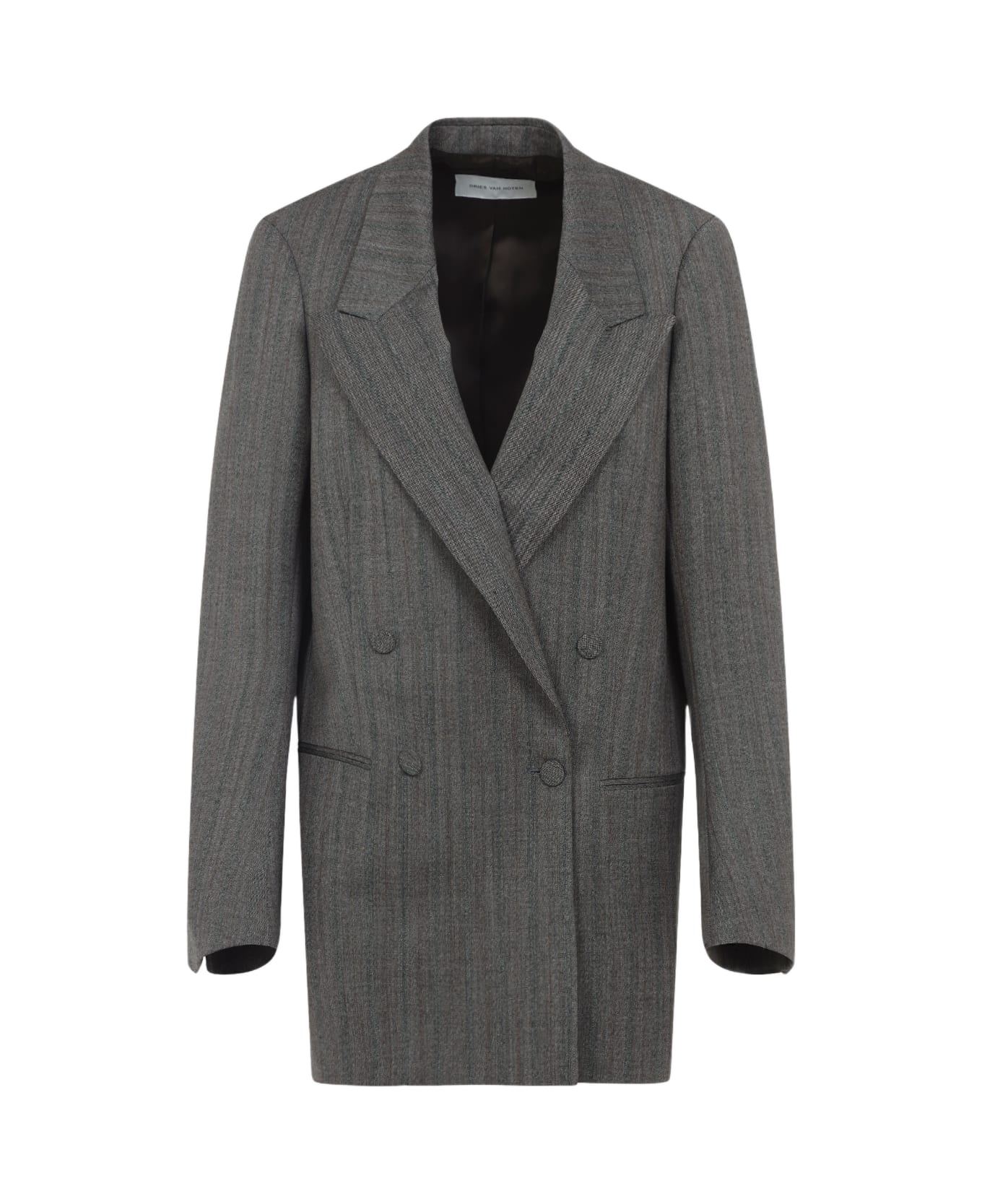 Dries Van Noten Blink Jacket - Grey Melange