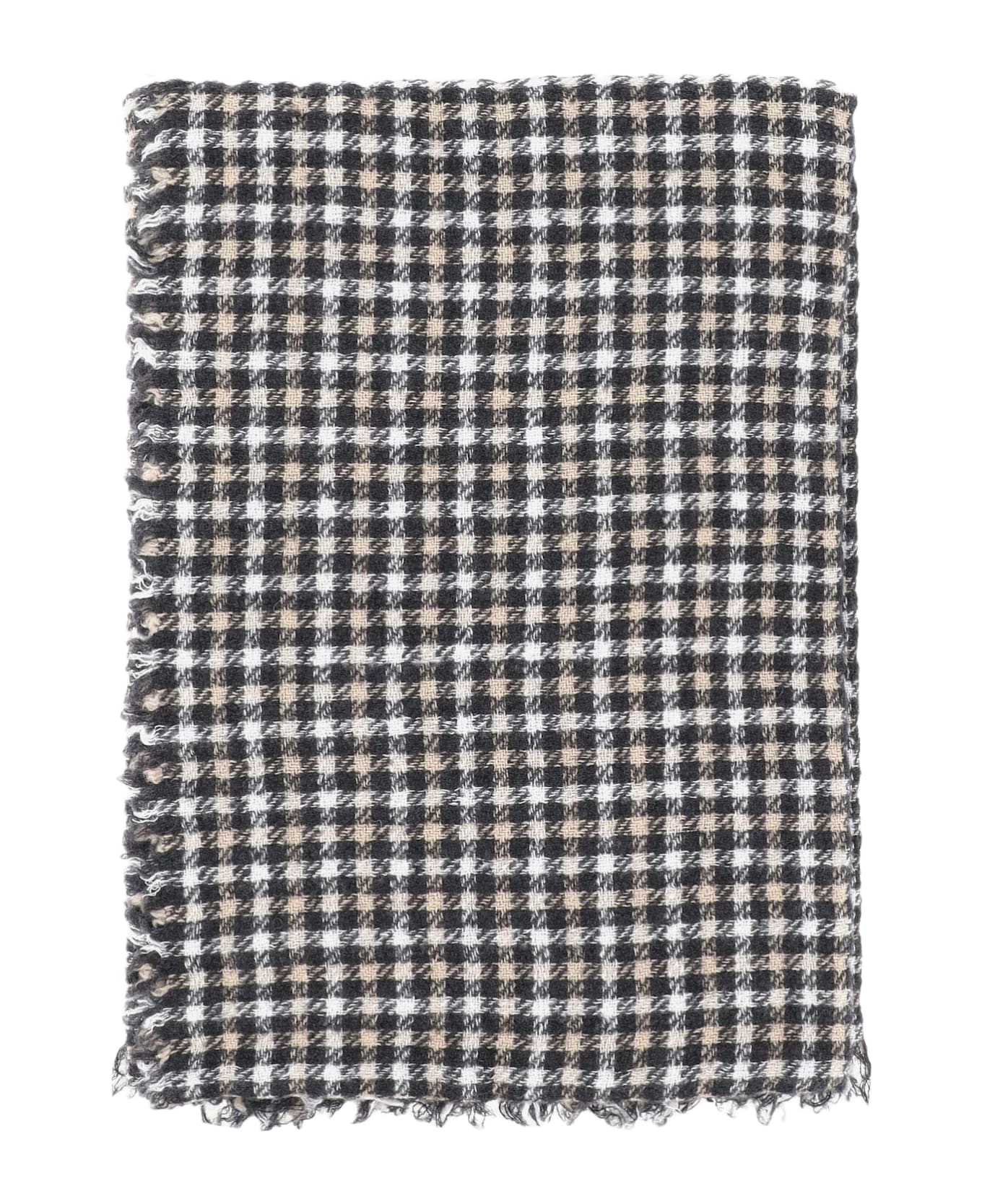 Faliero Sarti Wool Blend Orlando Scarf - Nero Camm