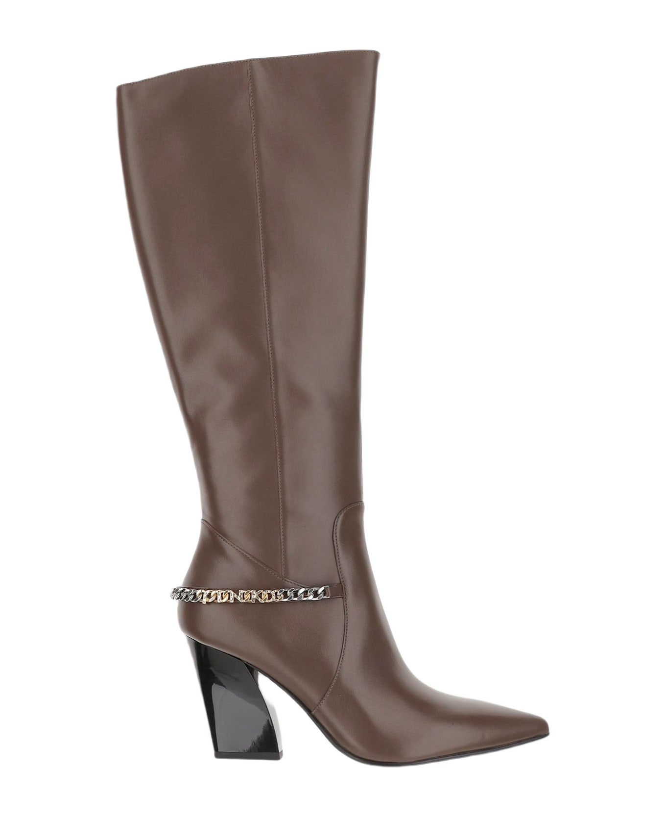 Pinko Purple Boots 03 - Brown