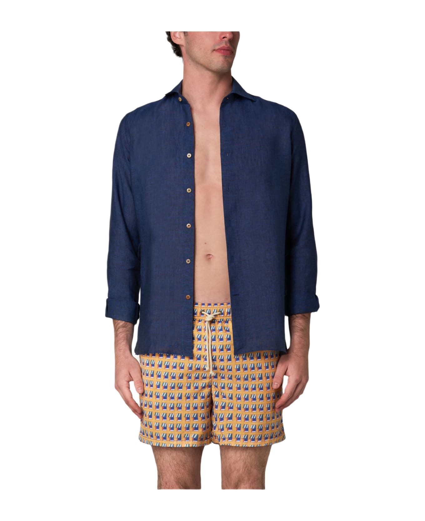 Ripa Ripa Finestre Sul Mare Swim Shorts - Yellow