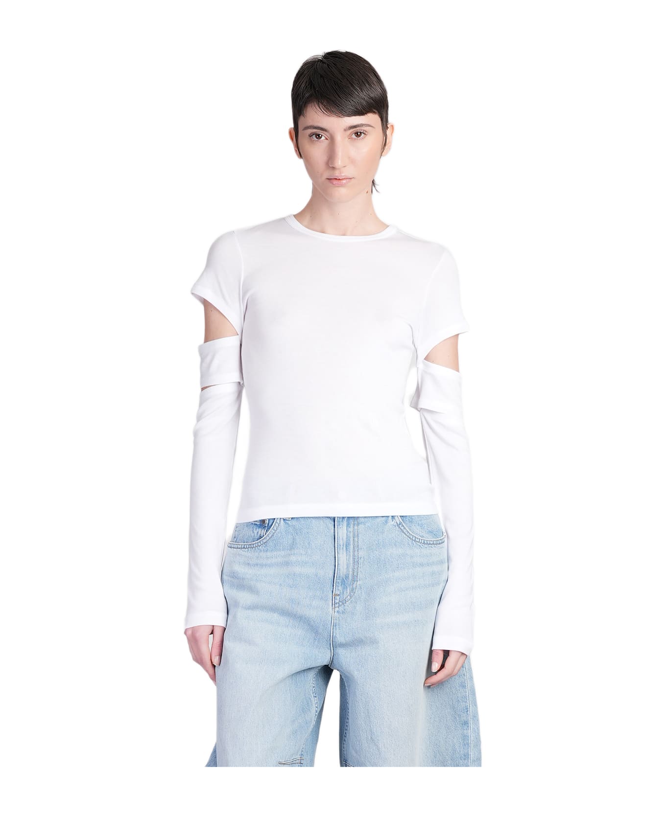 Helmut Lang In White Cotton - white