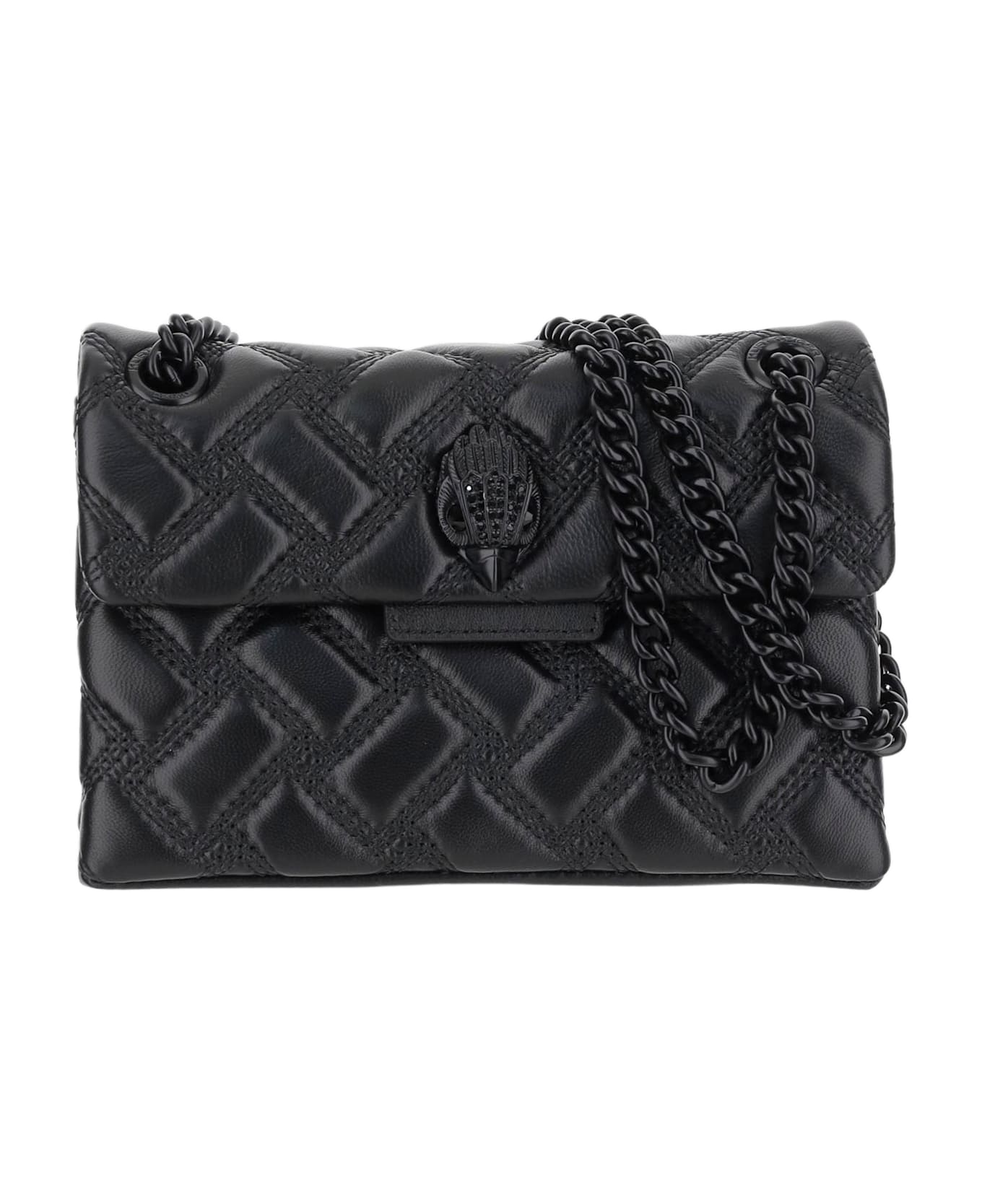 Kurt Geiger Leather Kensington Bag - Black