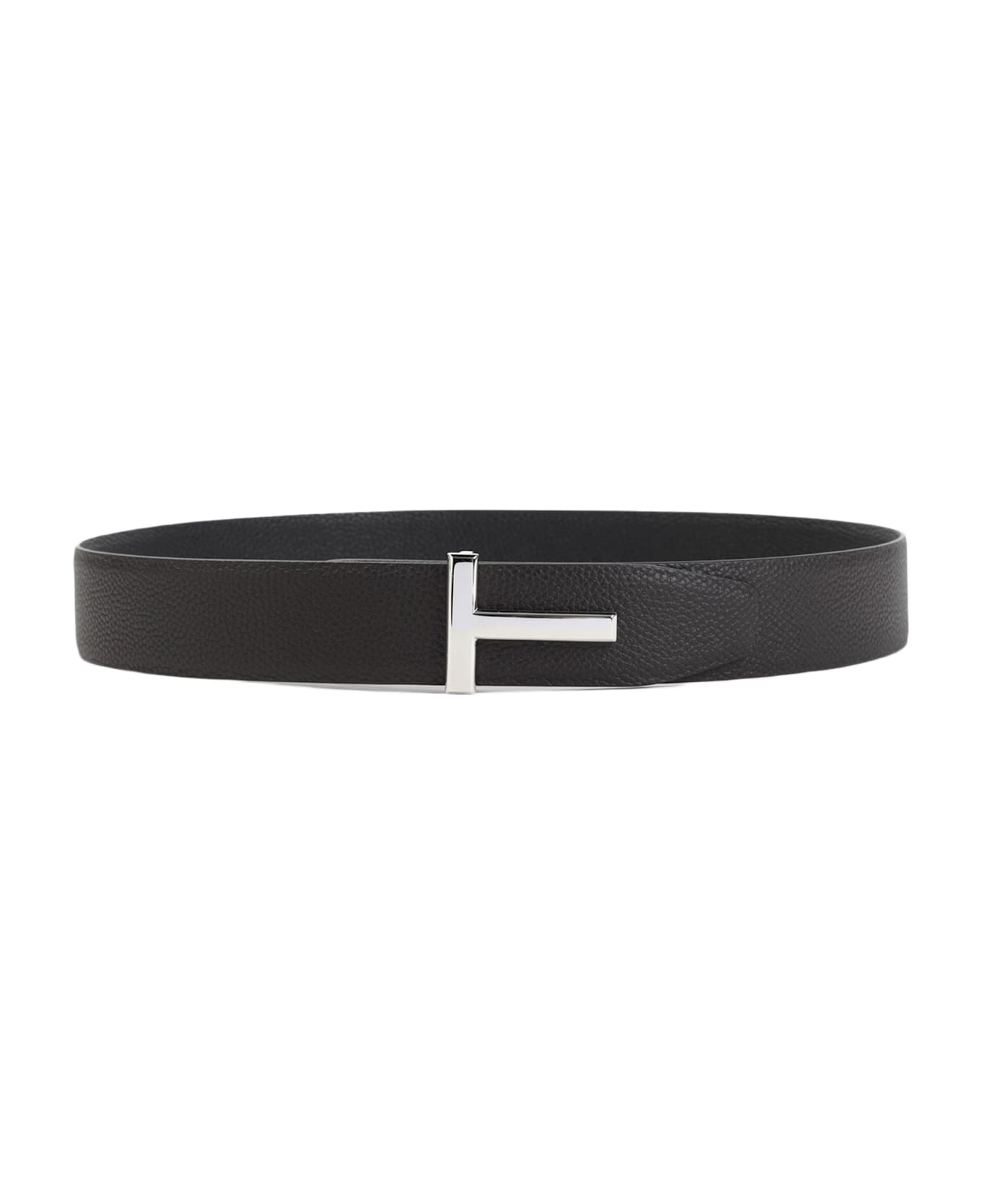 Tom Ford Leather Belt - Brown Black