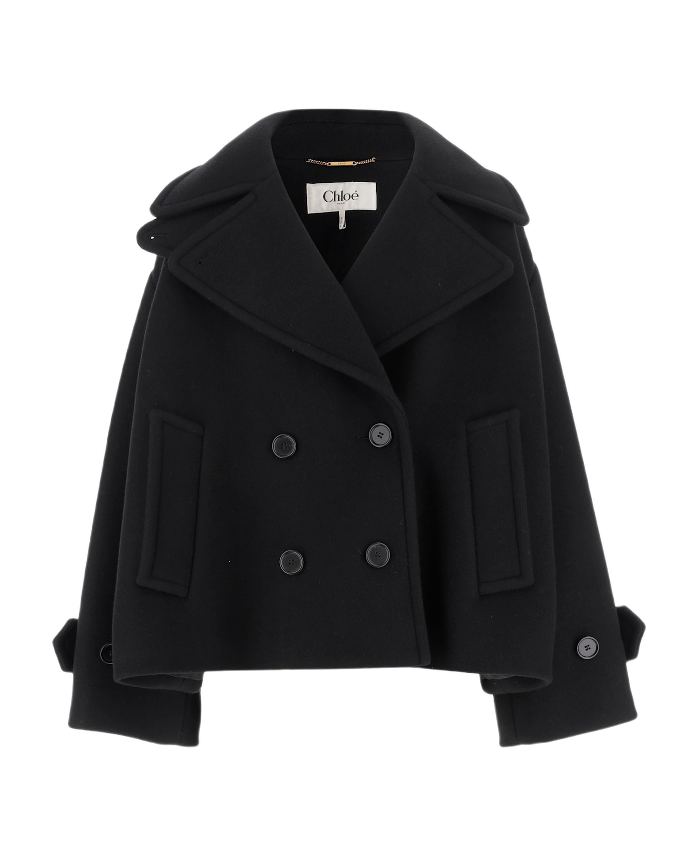 Chloé Wool Jacket - Black