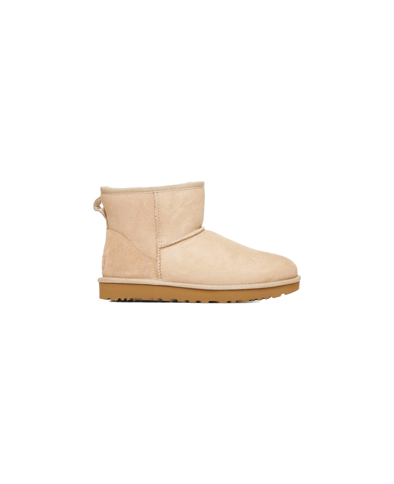 UGG Mini Classic Ii Suede Ankle Boots - Sand