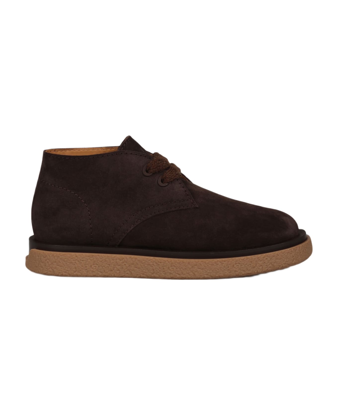 Dior Sahara Desert Suede Boots - Dark Brown
