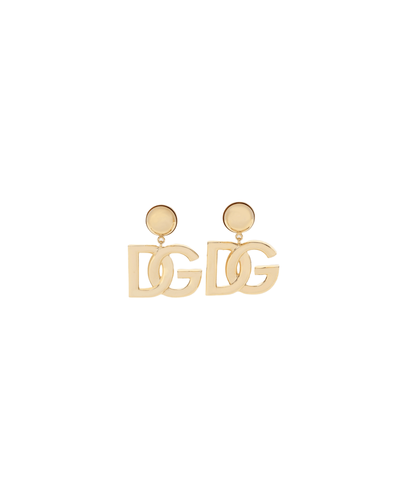 Dolce 
Gabbana Clips "pop" Dg Earrings - Oro