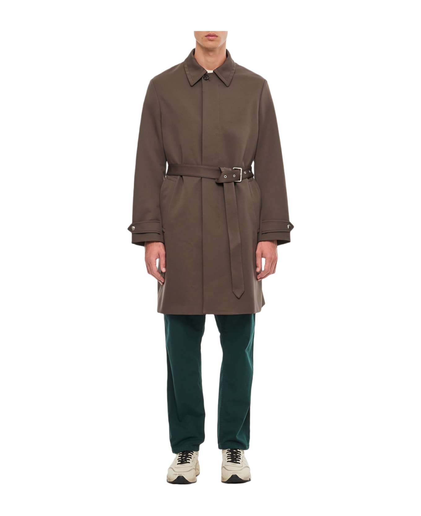 Lanvin Raincoat In Technical Tailoring - Grey