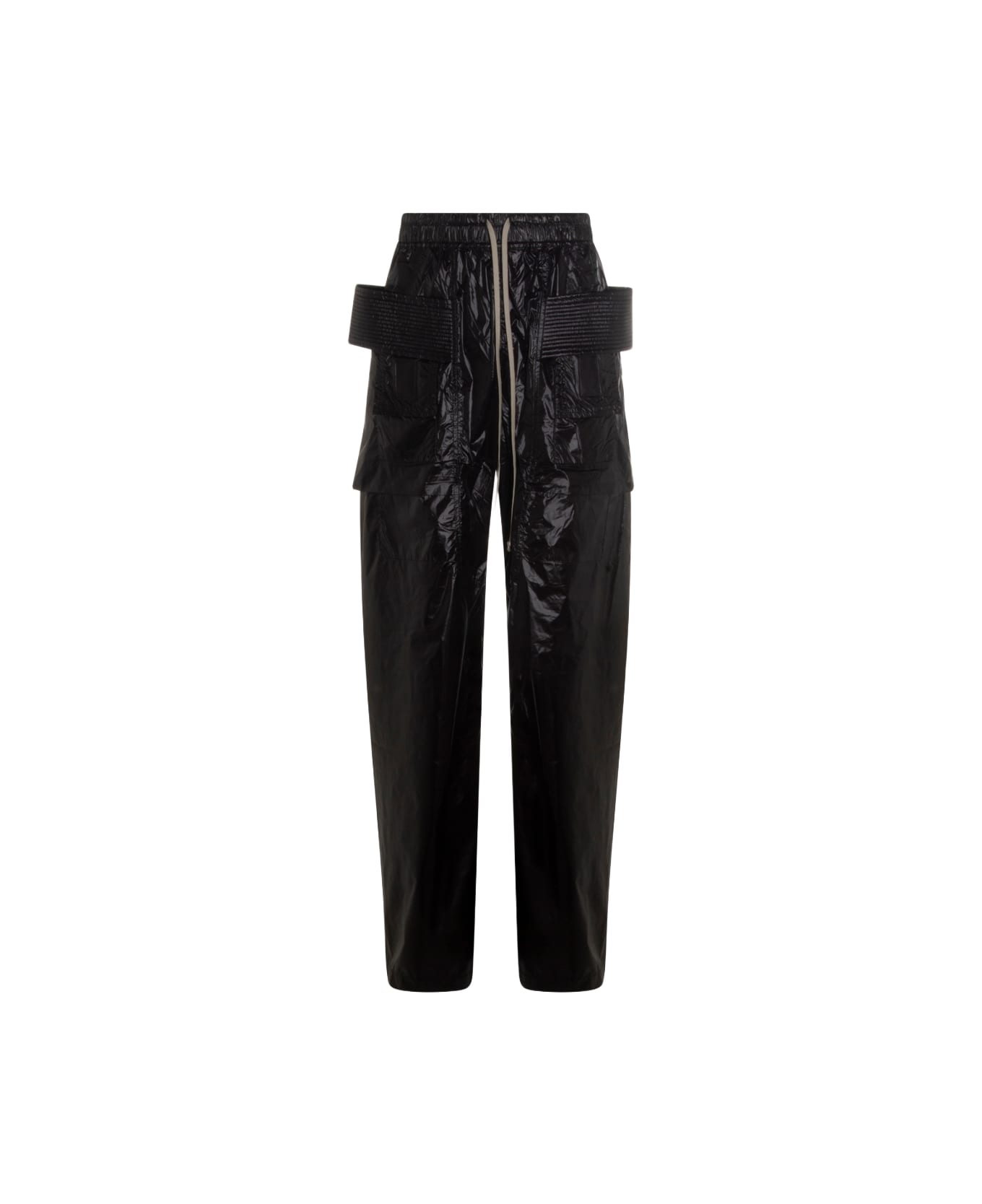 DRKSHDW Black Creatch Wide Cargo Drawstring Pant - Black