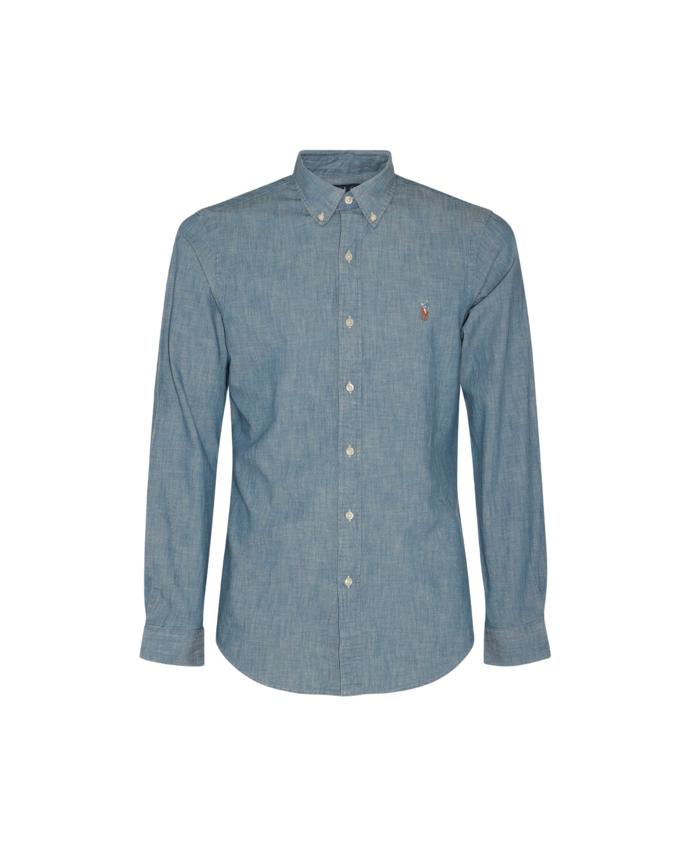 Polo Ralph Lauren Blue Denim Cotton Shirt - CHAMBRAY