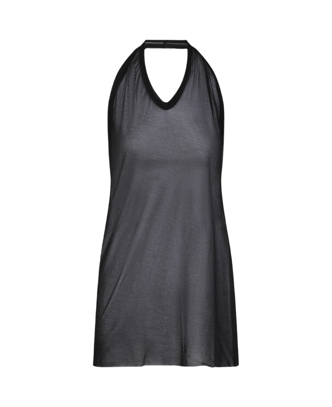 Rick Owens Halter T Top - Black