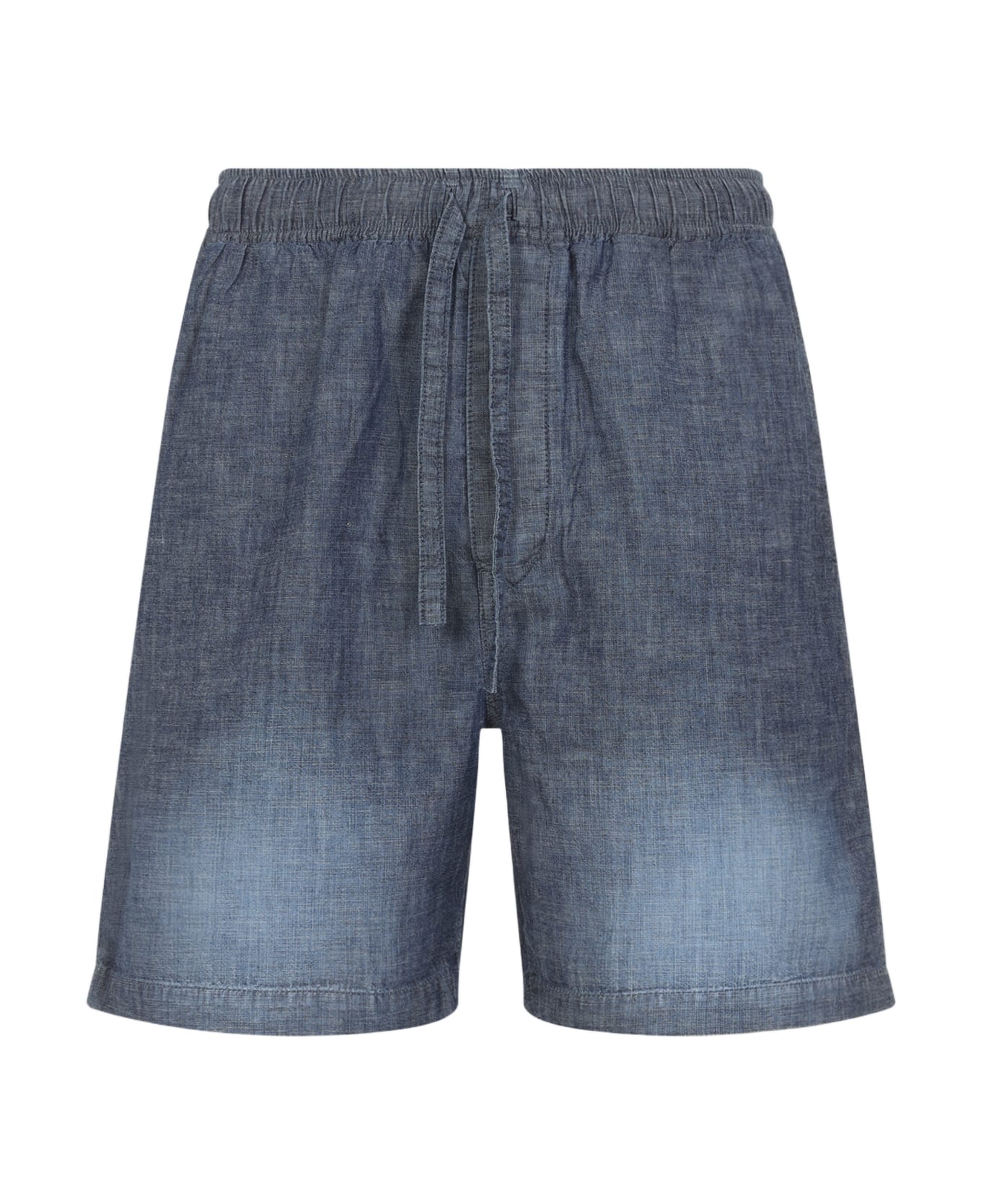 Loewe Cotton Shorts - Washed Blue