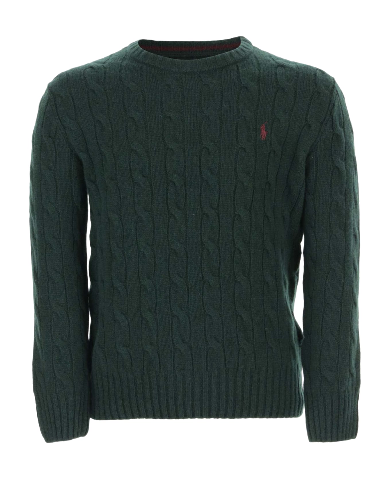 Ralph Lauren Wool And Cashmere Sweater - Moss Agate