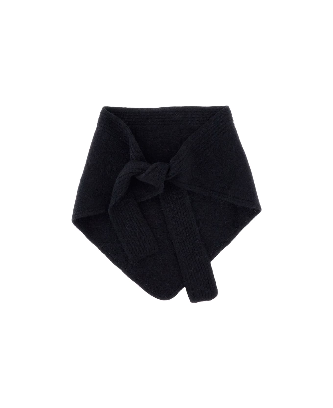 Jacquemus Le Chale Gros Grain - Black